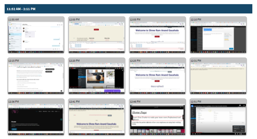 Automatic Screenshots